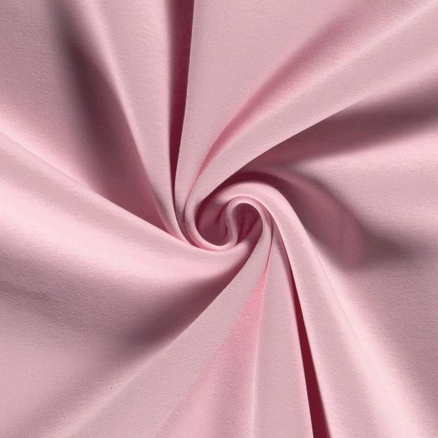 Jogging fabric Unicolour Light Pink