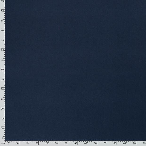 Moss Crêpe fabric Unicolour Indigo