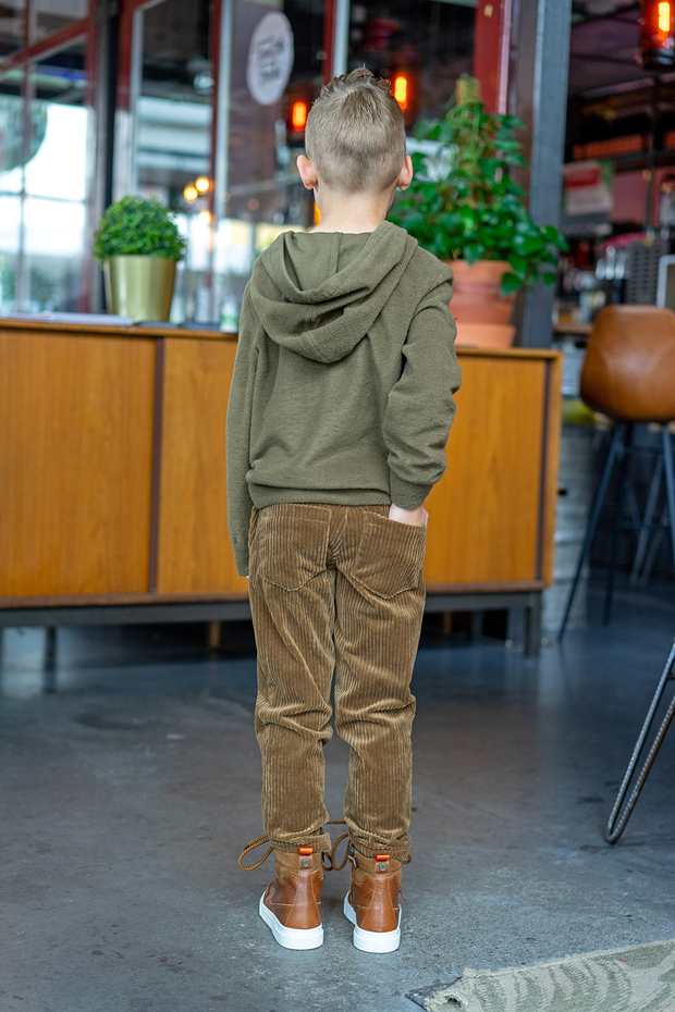 Corduroy 4.5w fabric Unicolour Taupe Grey