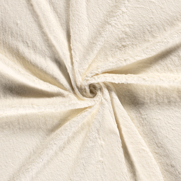 Teddy fabric Off White 