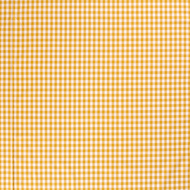 Cotton Poplin Yarn Dyed fabric Oker matte 