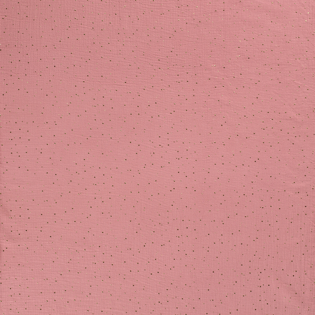 Muslin fabric Light Pink matte 