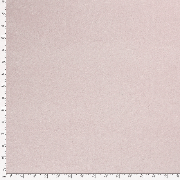 Stretch terry fabric Unicolour Light Pink