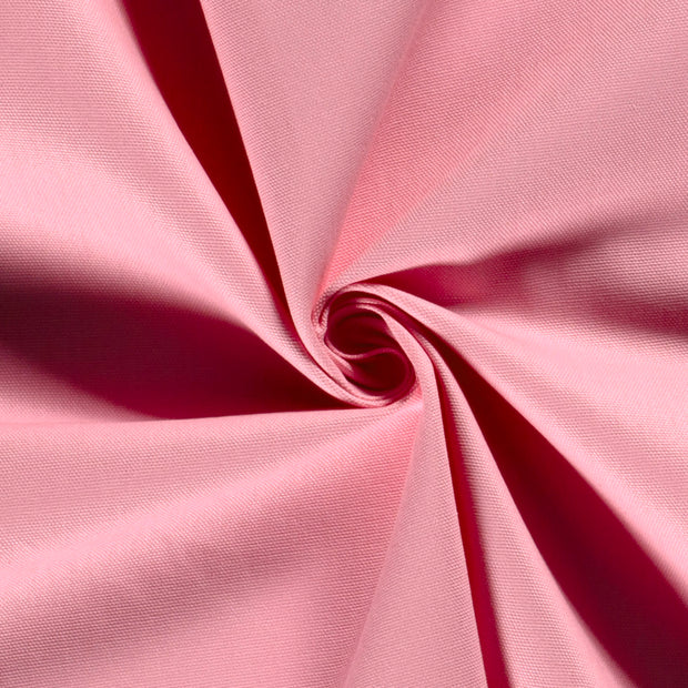 Canvas fabric Unicolour Pink