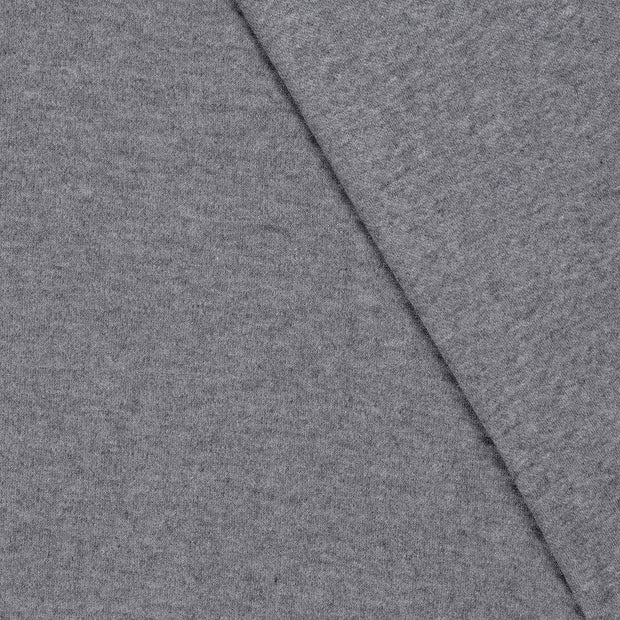Heavy Knit fabric Melange brushed 