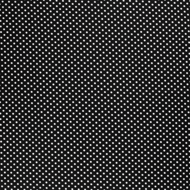 Cotton Poplin fabric Black matte 