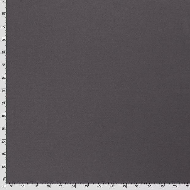 Punta di Roma fabric Unicolour Dark Grey