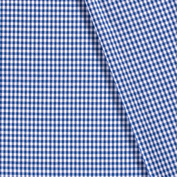 Cotton Poplin fabric Checks yarn dyed
