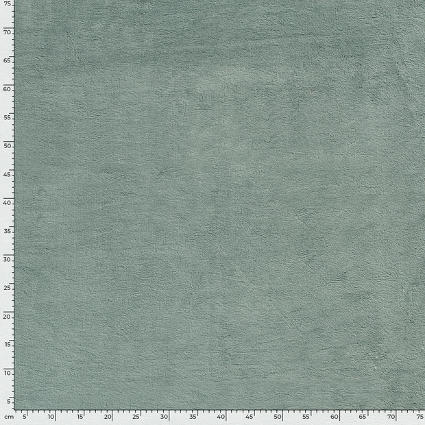 Bamboo Fleece fabric Unicolour Dark Mint