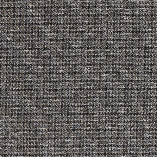 Jacquard fabric Pied de poule Black