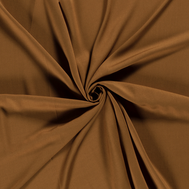 Viscose Poplin fabric Camel 