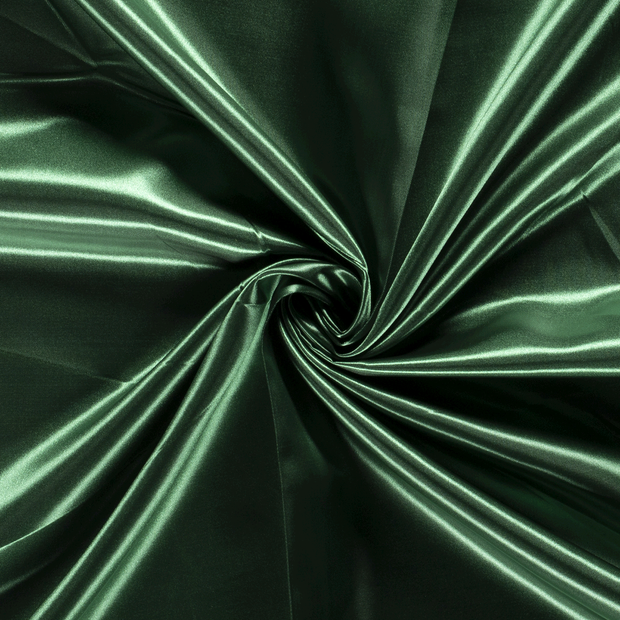 Satin fabric Dark Green 