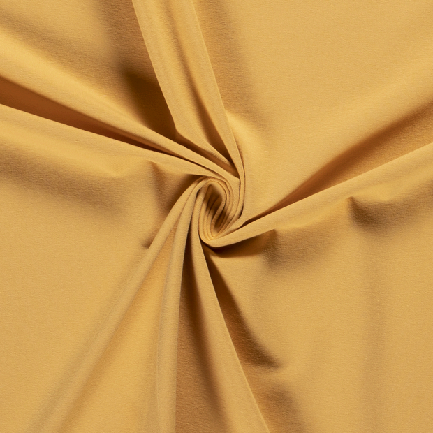 Cotton Jersey fabric Unicolour Light Yellow