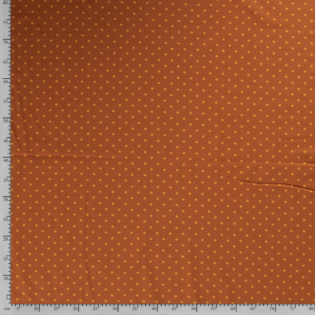 Cotton Jersey fabric Dots printed 