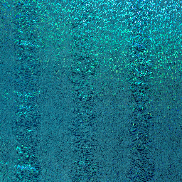Lamé fabric Aqua bicolour 