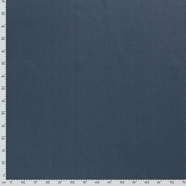 Denim fabric Unicolour Indigo