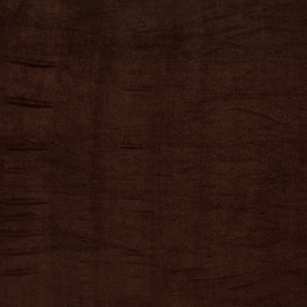 Velvet fabric Brown slightly shiny 