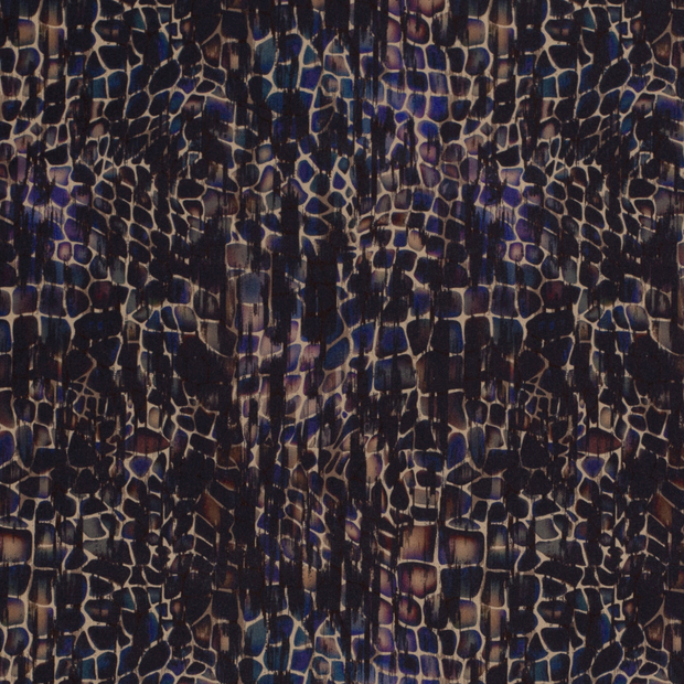 Sportswear Jersey fabric Abstract Black