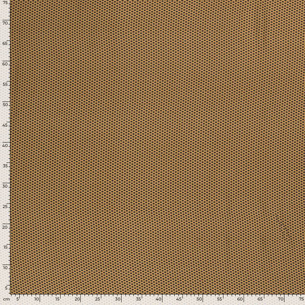 Viscose Poplin fabric Abstract Camel