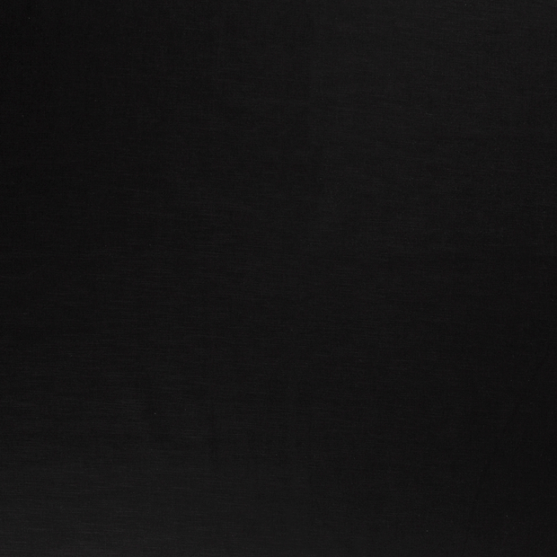 Ramie Linen fabric Black matte 