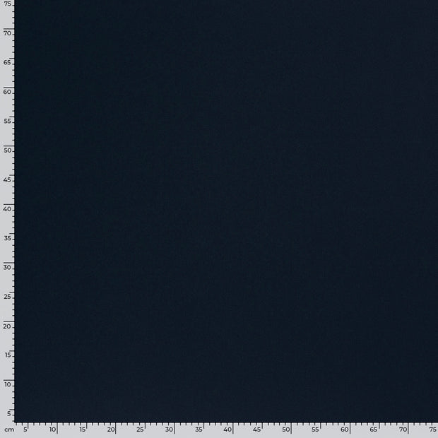 Crêpe Georgette fabric Unicolour Navy