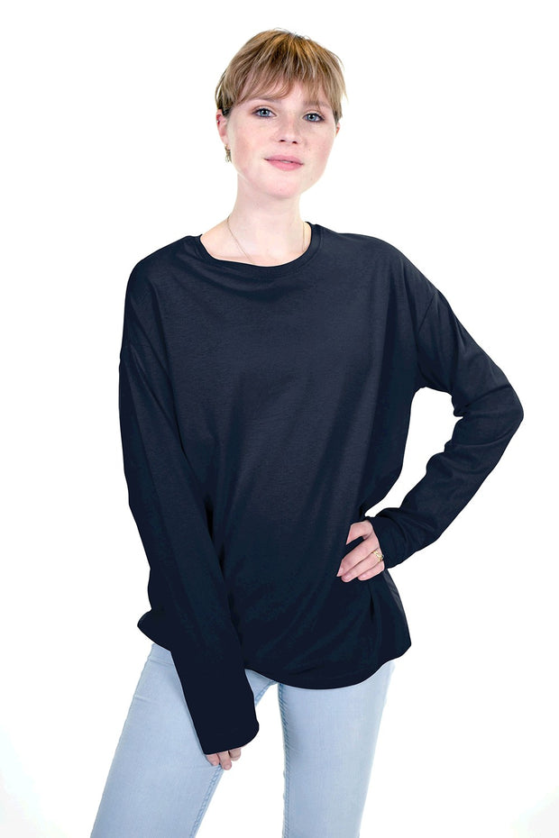 Punta di Roma fabric Unicolour Navy