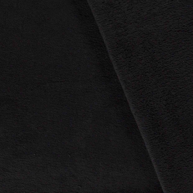 Coral Fleece stof Effen 