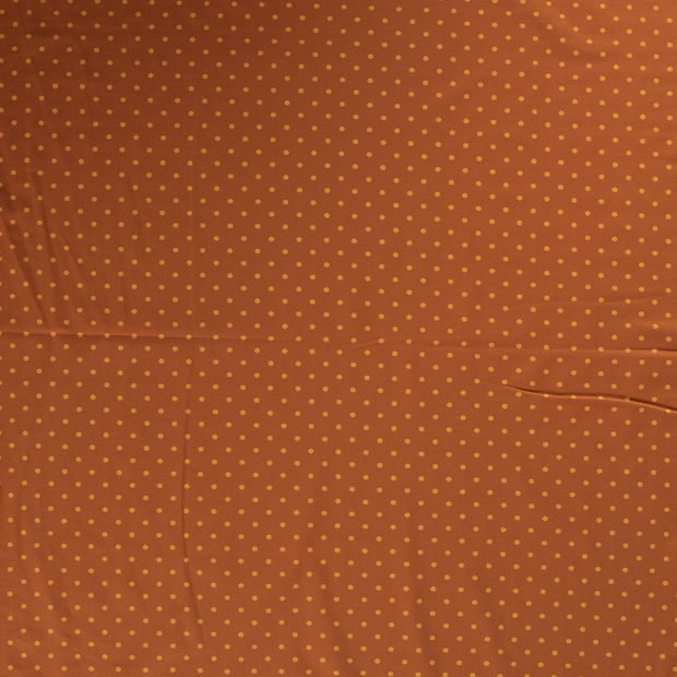 Cotton Jersey fabric Brique soft 