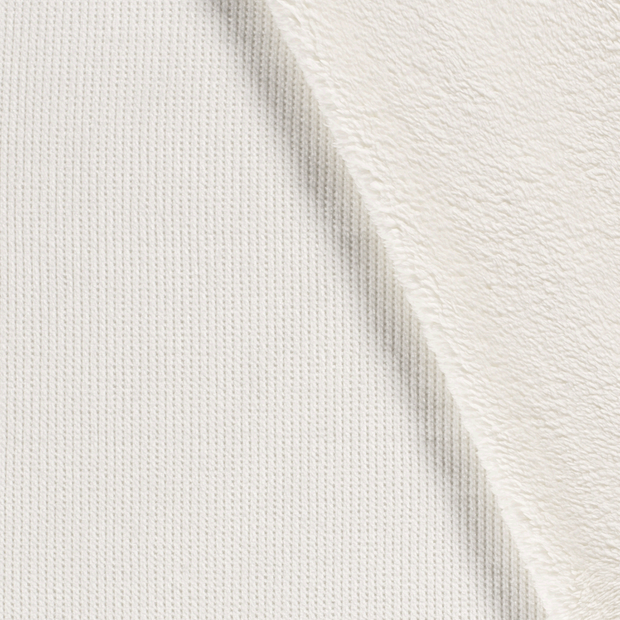 Heavy Knit fabric Unicolour Off White