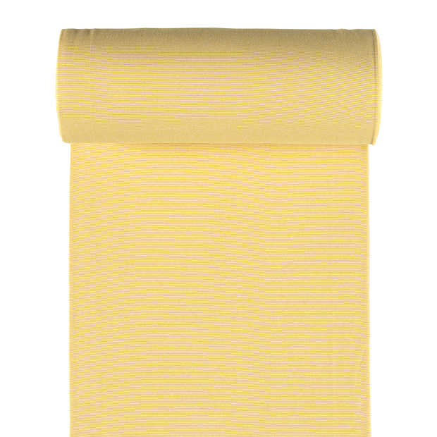 Cuff Material Yarn Dyed fabric Yellow