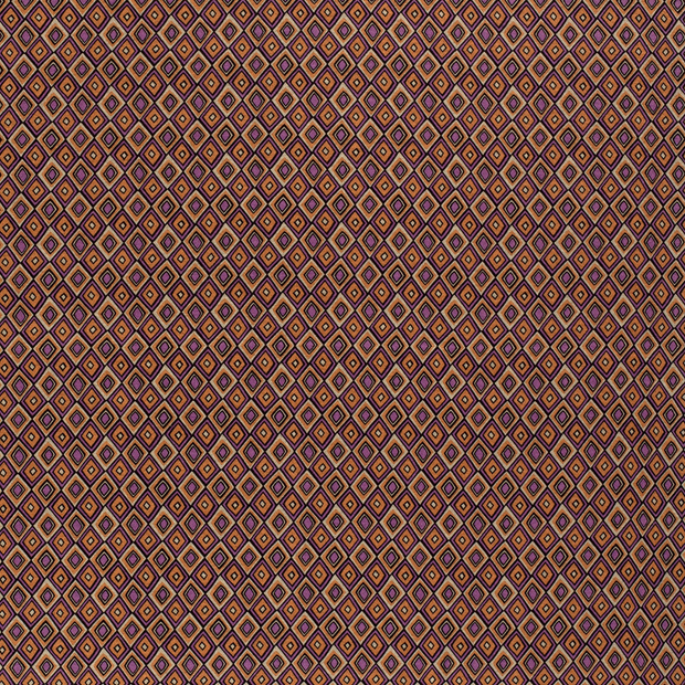 Poly Viscose Jersey fabric Orange matte 