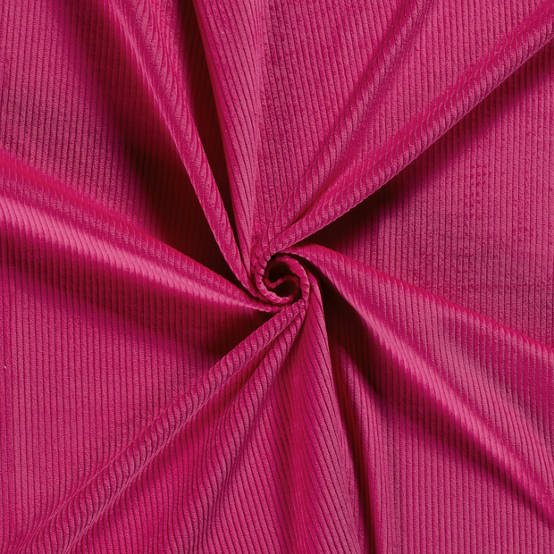 Corduroy 4.5w fabric Fuchsia 