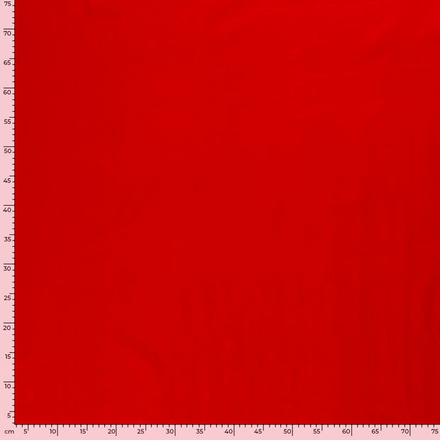 Cretona tela Unicolor Rojo