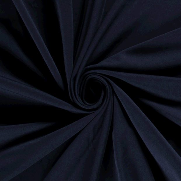 Sportswear Jersey fabric Unicolour Navy