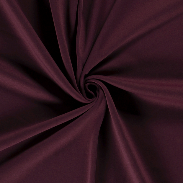 Jogging fabric Wine red brushed