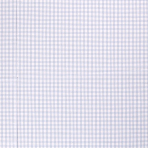 Cotton Poplin Yarn Dyed fabric Baby Blue matte 