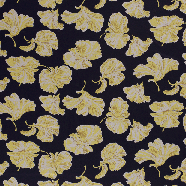 Viscose Jersey fabric Navy matte 