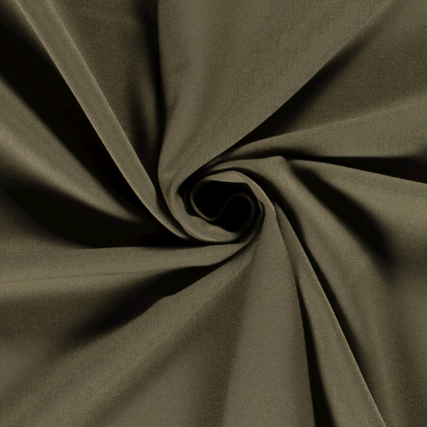 Gabardine fabric Unicolour Olive Green