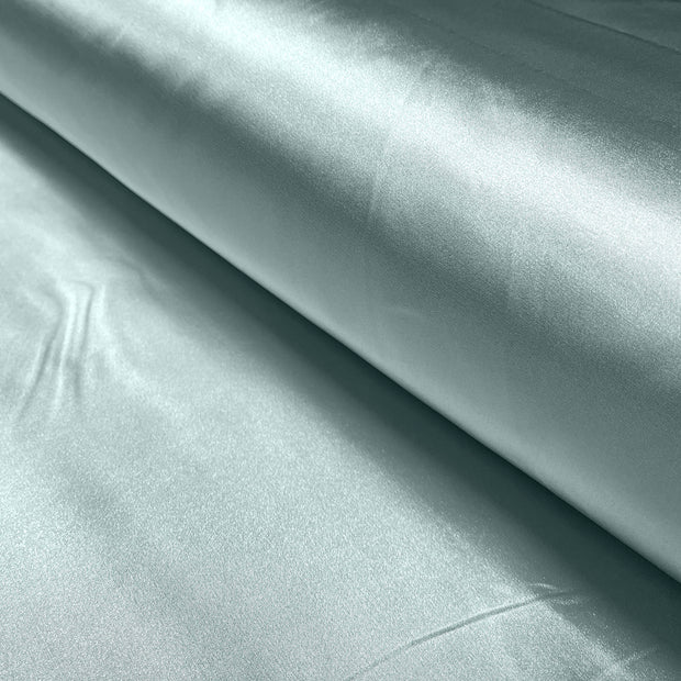 Satin Stretch fabric Unicolour Baby Blue