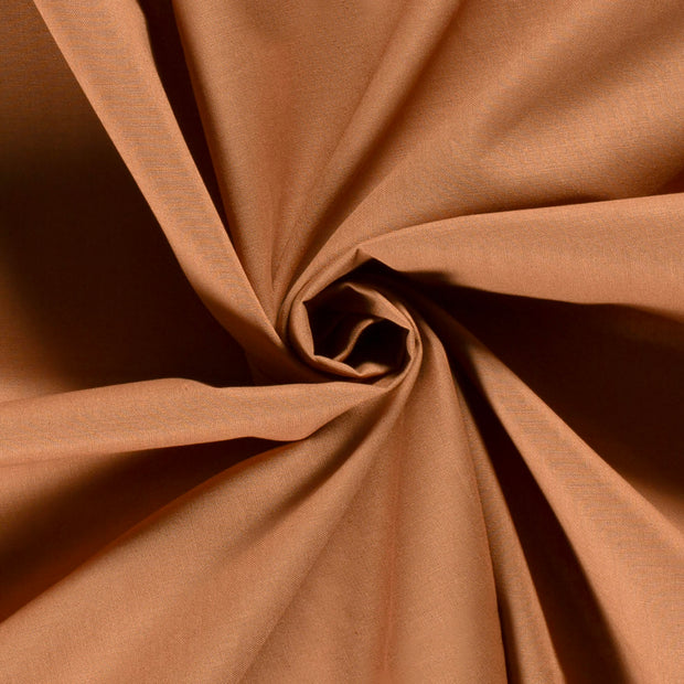 Cretonne tissu Unicolore Camel