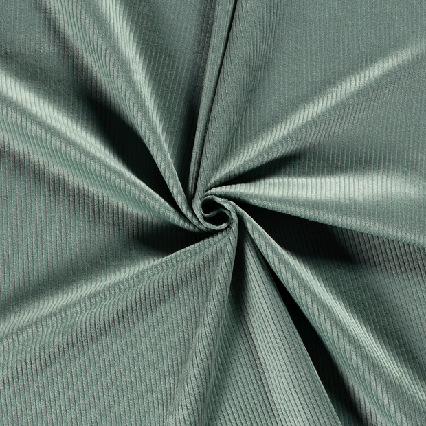 Velours Côtelé 4.5w tissu Menthe foncée 