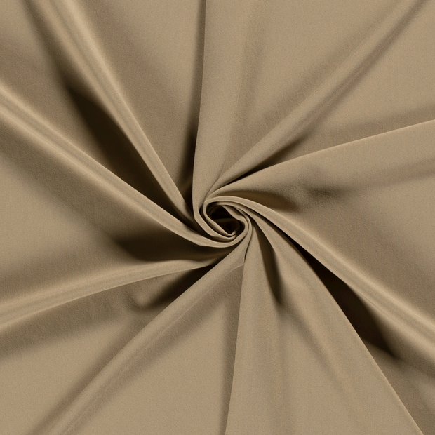 Gabardine fabric Camel 