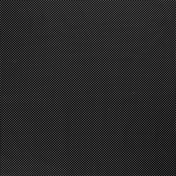 Cotton Poplin fabric Black matte 