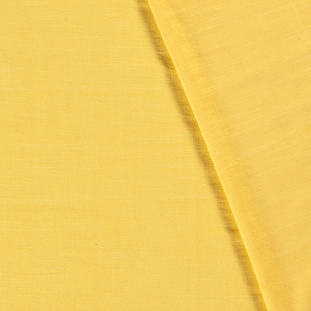 Viscose Lin Chaine et Trame tissu Unicolore slub 