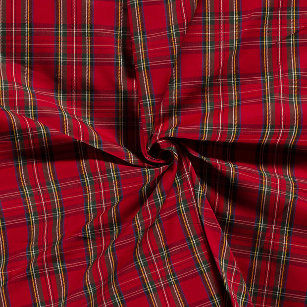 Gabardina tela Rojo 
