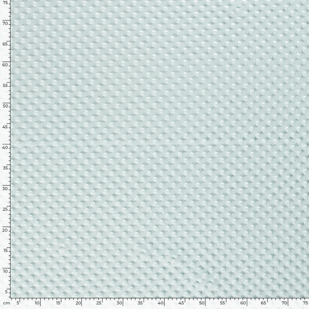 Minky fabric Unicolour Mint