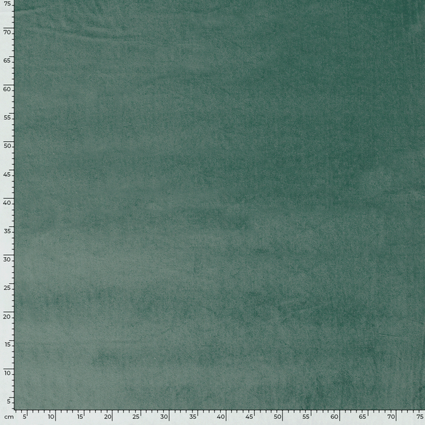 Velvet fabric Unicolour Dark Mint