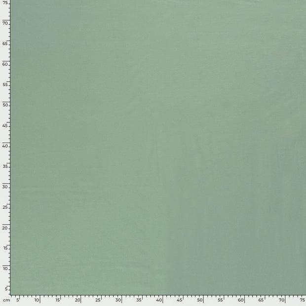 French Terry fabric Unicolour Dark Mint