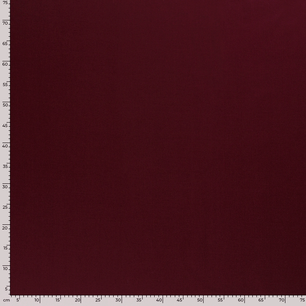Twill Stretch fabric Unicolour Bordeaux