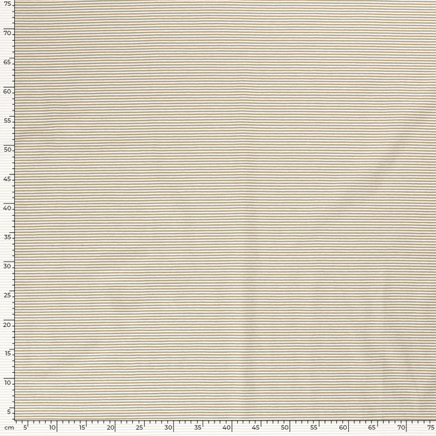 Cotton Jersey Yarn Dyed fabric Stripes Olive Green